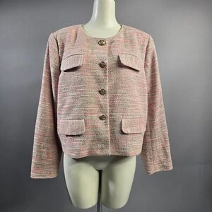 Preston & York Pink Tweed Blazer R10